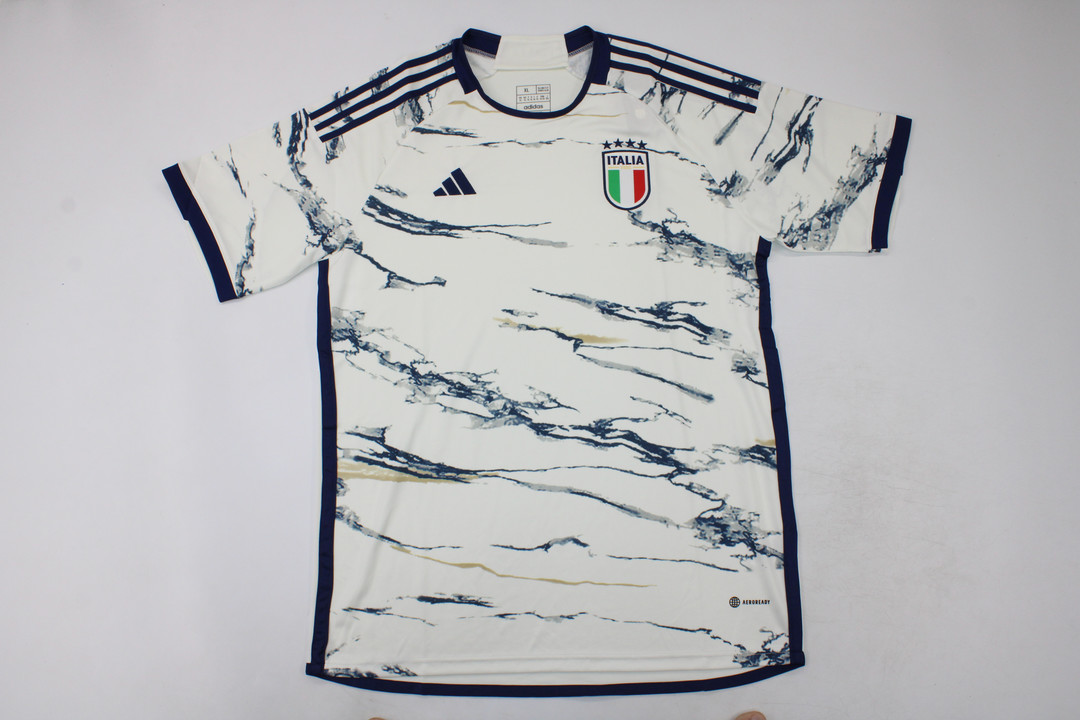 AAA Quality Italy 23/24 Away White Soccer Jersey